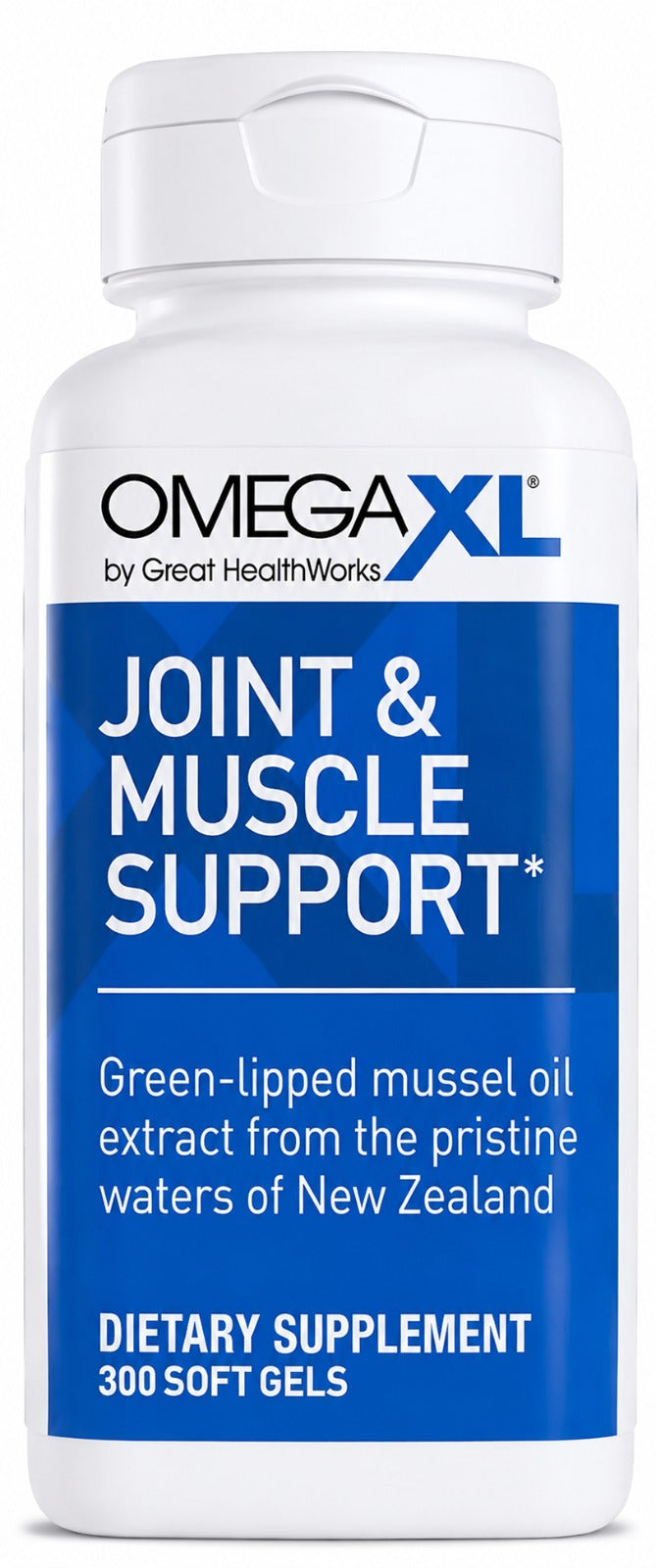 Pack of 2 OmegaXL Joint Support Supplement, for Relief - Natural Muscle Support 300 Soft