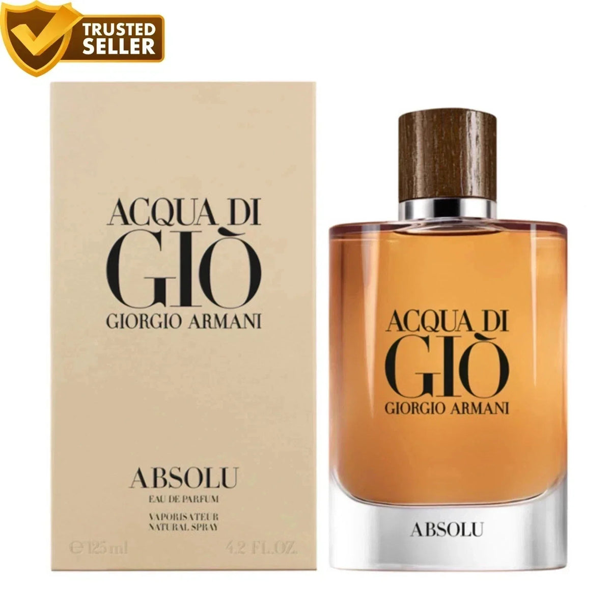 Acqua Di Gio Absolu by Giorgio Armani 4.2 oz / 125ml EDP Cologne Men Brand New